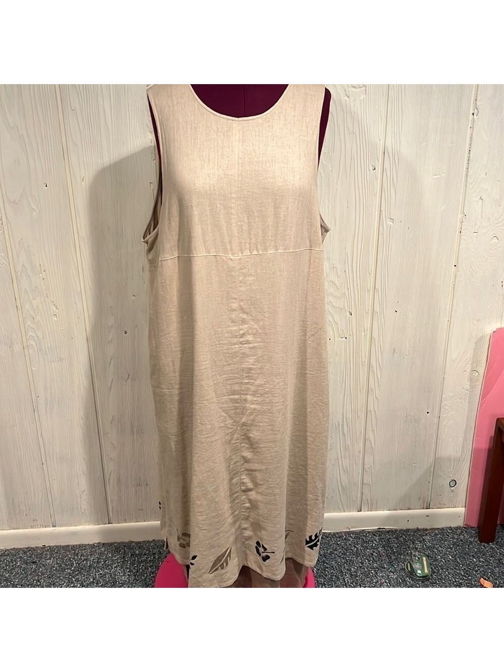 Susan Bristol Vintage Maci Dress and Vest Outfit Large XL
